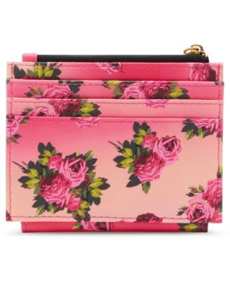 Leopard Floral Bifold Wallet