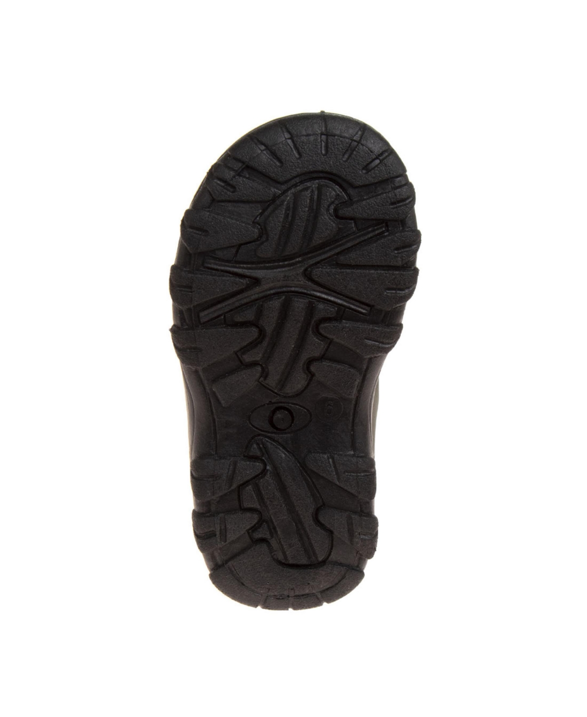 Beverly Hills Polo Club Toddler Double Hook And Loop Sandals In Black,grey