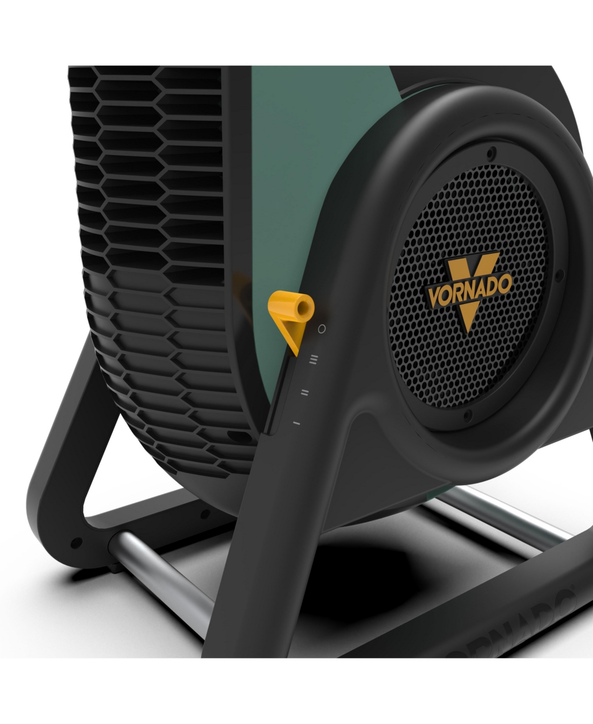 Vornado Rtr Heavy Duty Air Circulator, 3-speed High Velocity Shop Blower Fan For Whole Room In Green