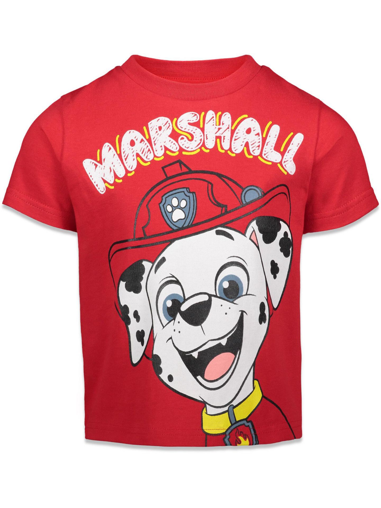 Футболки Paw Patrol Chase Marshall Rubble Rocky 4 Pack Graphic для мальчиков, цвет: Зелёный красный жёлтый синий — фото 2