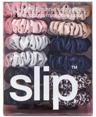 12-Pc. Pure Silk Minnie Scrunchies Classic Set