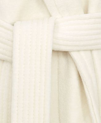 Almond Flowers Woman's Cotton Shawl Collar Bathrobe