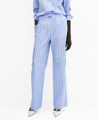 MANGO Women's Cotton Cargo Pants - Macy's
