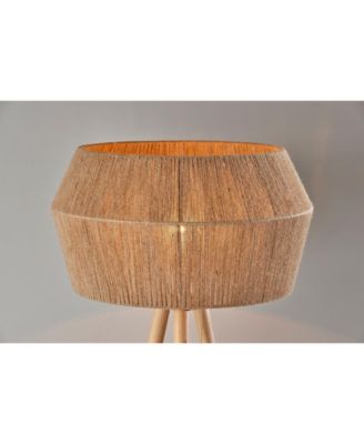 61" Wood Montana Floor Lamp