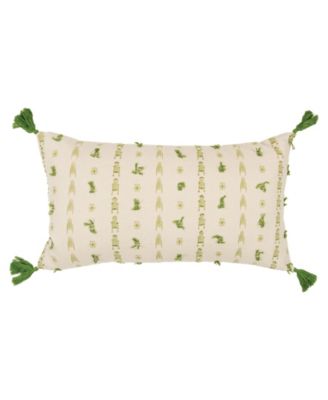 CLOSEOUT! Geometric Polyester Filled Decorative Pillow, 14" x 26"