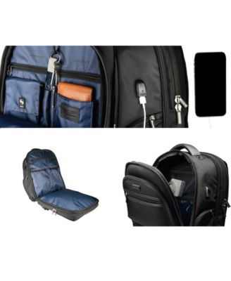 TSA Checkpoint-Friendly 17" Laptop Backpack with USB