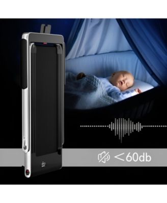 2.25HP 2 in 1 Folding Treadmill with APP Speaker Remote Control