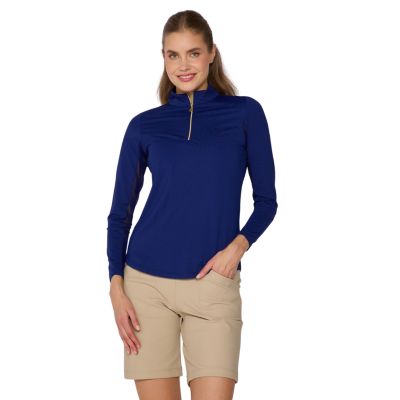 Women's G Lifestyle Long Sleeve Mock Neck Top