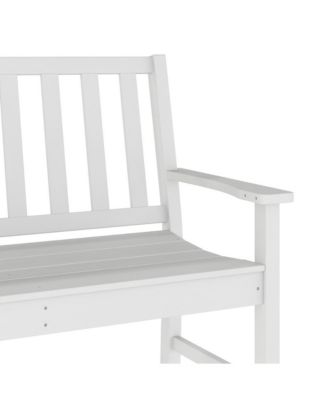 Cressly All Weather Recycled Hdpe Bench For Indoor And Outdoor Use