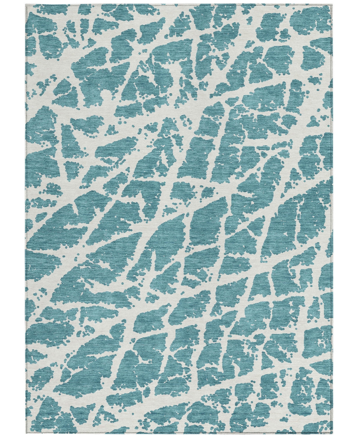 Addison Chantille Machine Washable Acn501 8'x10' Area Rug In Ocean