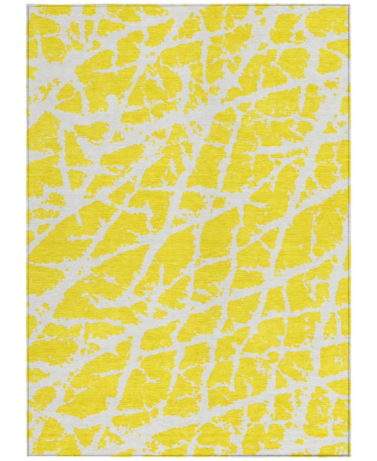 Shop Addison Chantille Machine Washable Acn501 8'x10' Area Rug In Yellow