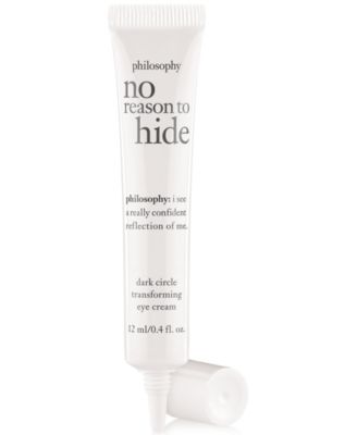 philosophy - no reason to hide eye