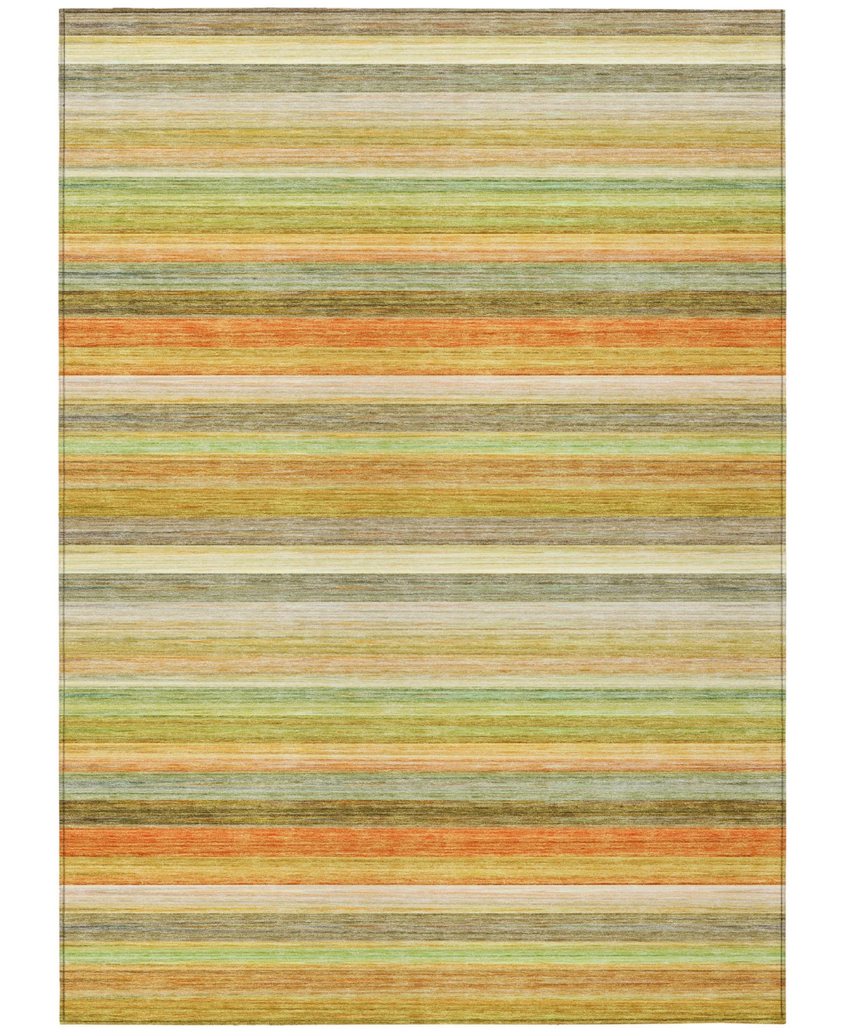 Shop Addison Chantille Machine Washable Acn535 10'x14' Area Rug In Lime