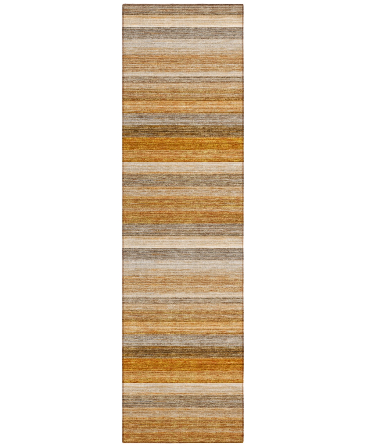 Addison Chantille Machine Washable Acn535 2'3x7'6 Runner Area Rug In Paprika