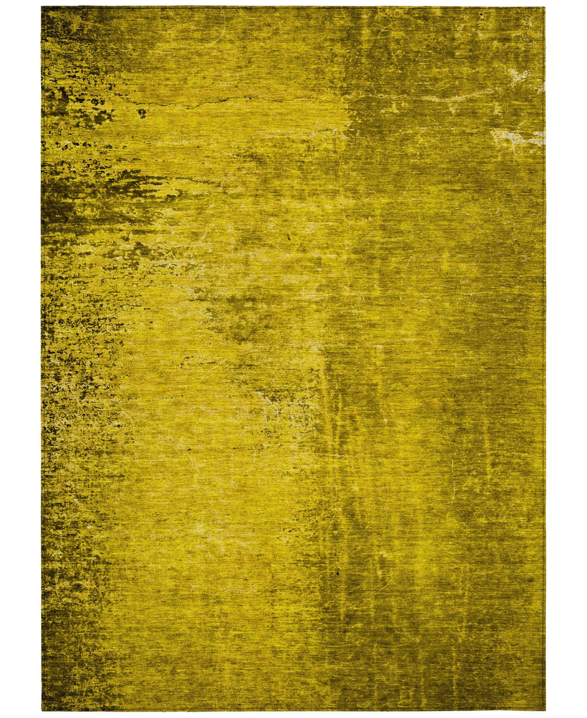 Addison Chantille Machine Washable Acn554 10'x14' Area Rug In Gold