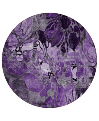 Addison Chantille Machine Washable Acn558 Area Rug Collection In Red