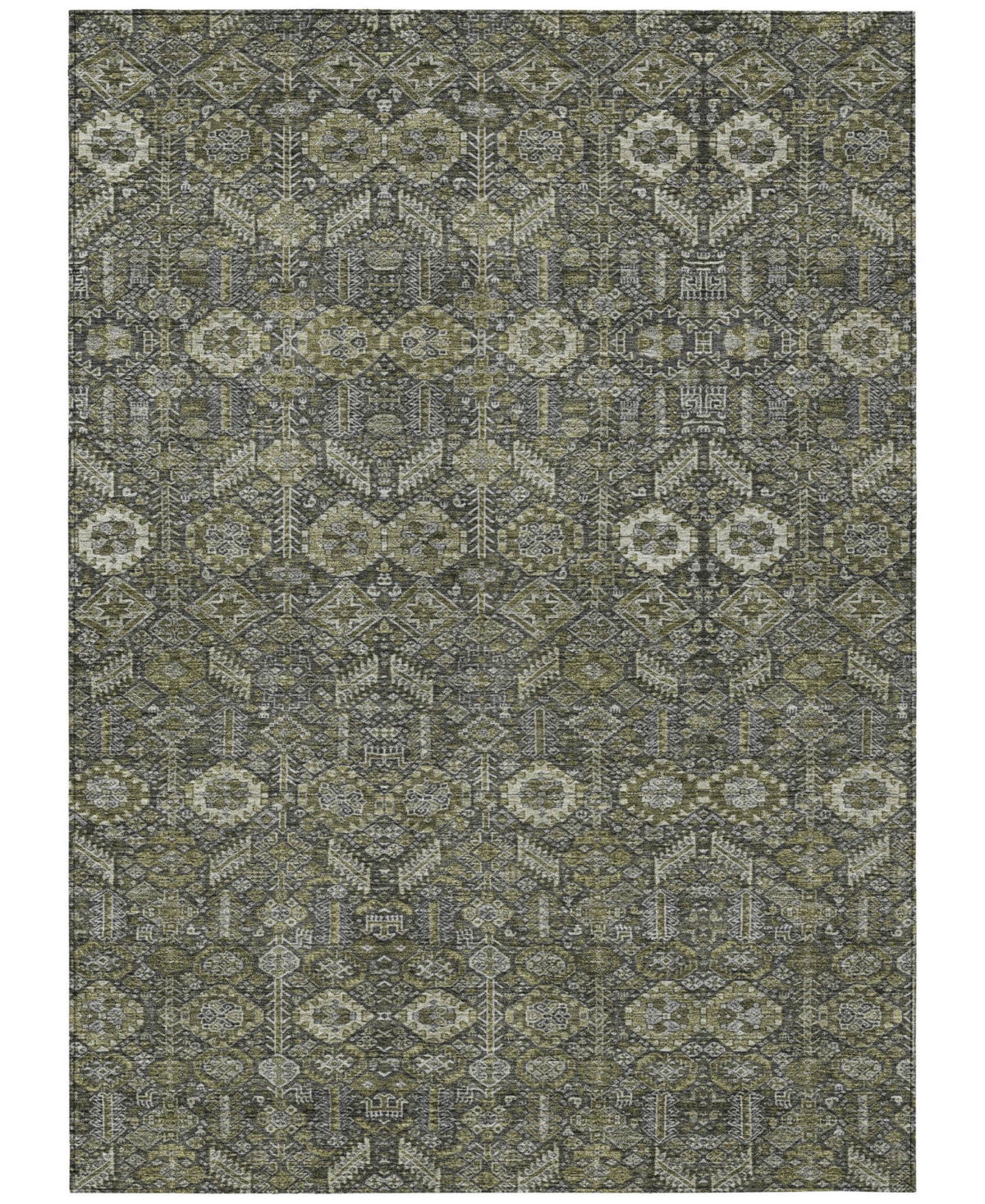 Addison Chantille Machine Washable Acn574 5'x7'6 Area Rug In Taupe