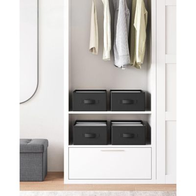 6-Grid Wardrobe Clothes Organizer for Neat and Space-Saving Storage
