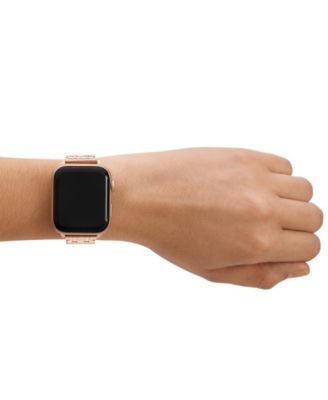 Women's Rose Gold-Tone Stainless Steel Band for Apple Watch, 42,44,45,49mm