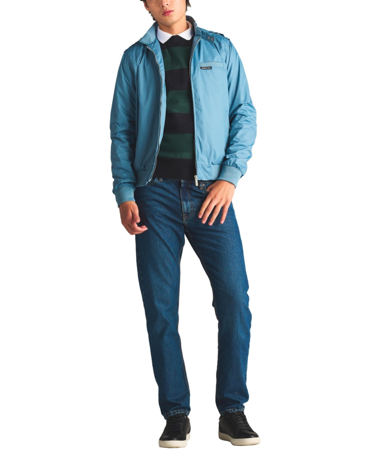 Men's Classic Iconic Racer Jacket (Slim Fit)