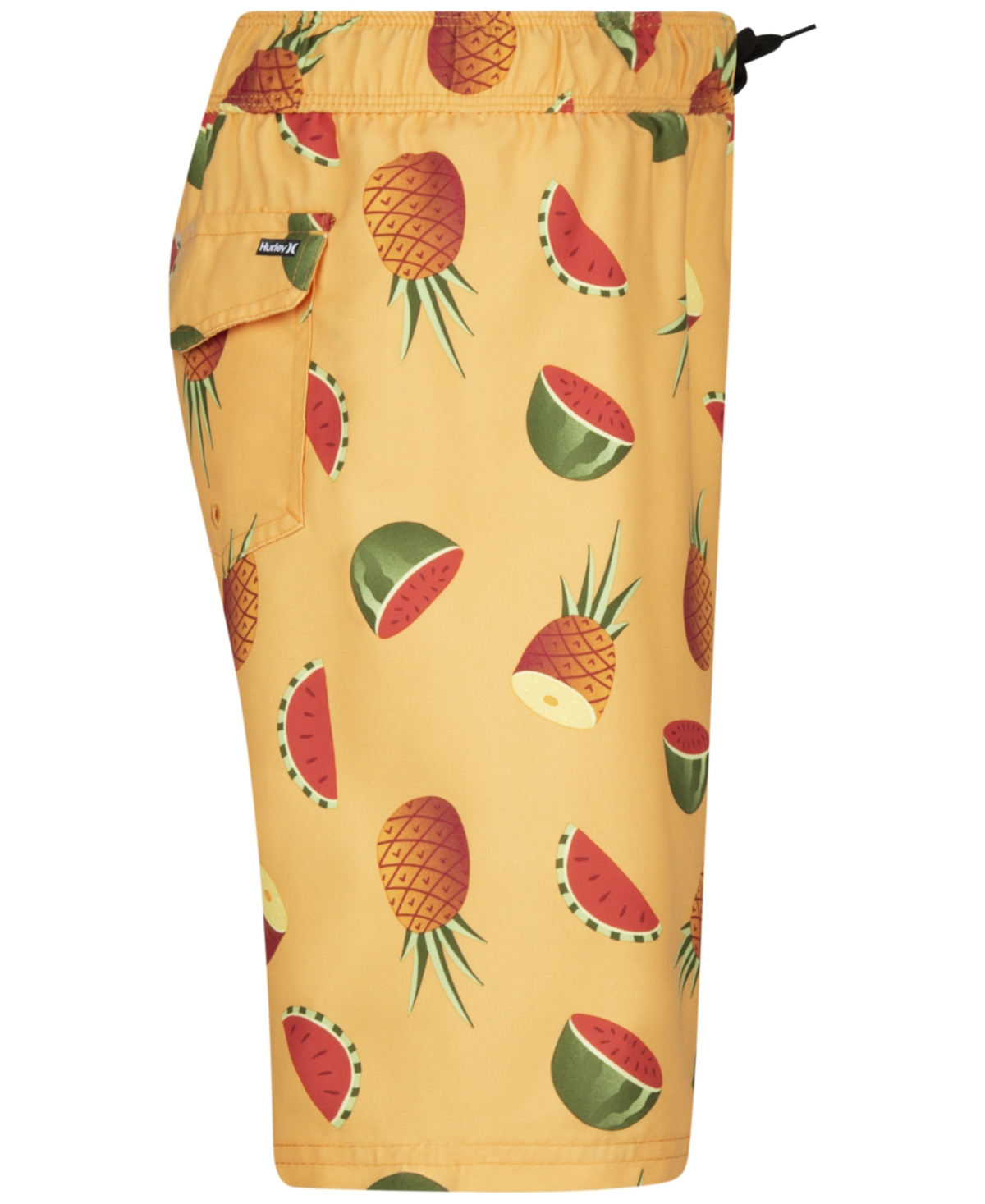 Shop Hurley Big Boys Fruit Slice Printed Pull-on Swim Shorts In Nnectari