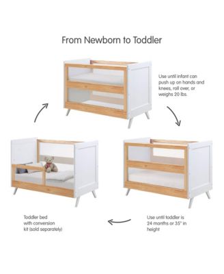 Breathable Mesh 3-in-1 Convertible Crib — Greenguard Gold Certified