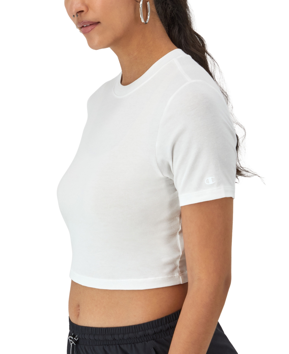 Champion Women's Soft-Touch Short-Sleeve Tiny T-Shirt
