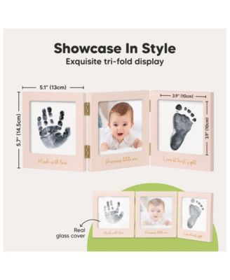 Fond Inkless Baby Handprint and Footprint Kit for Newborn Boys & Girls, Dog Paw Print Kit, Baby Gift