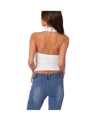 Women's Carolyn Lacey Halter Top