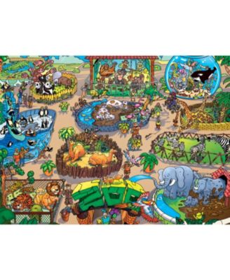 101 Things to Spot at the Zoo - 101 Piece Jigsaw Puzzle