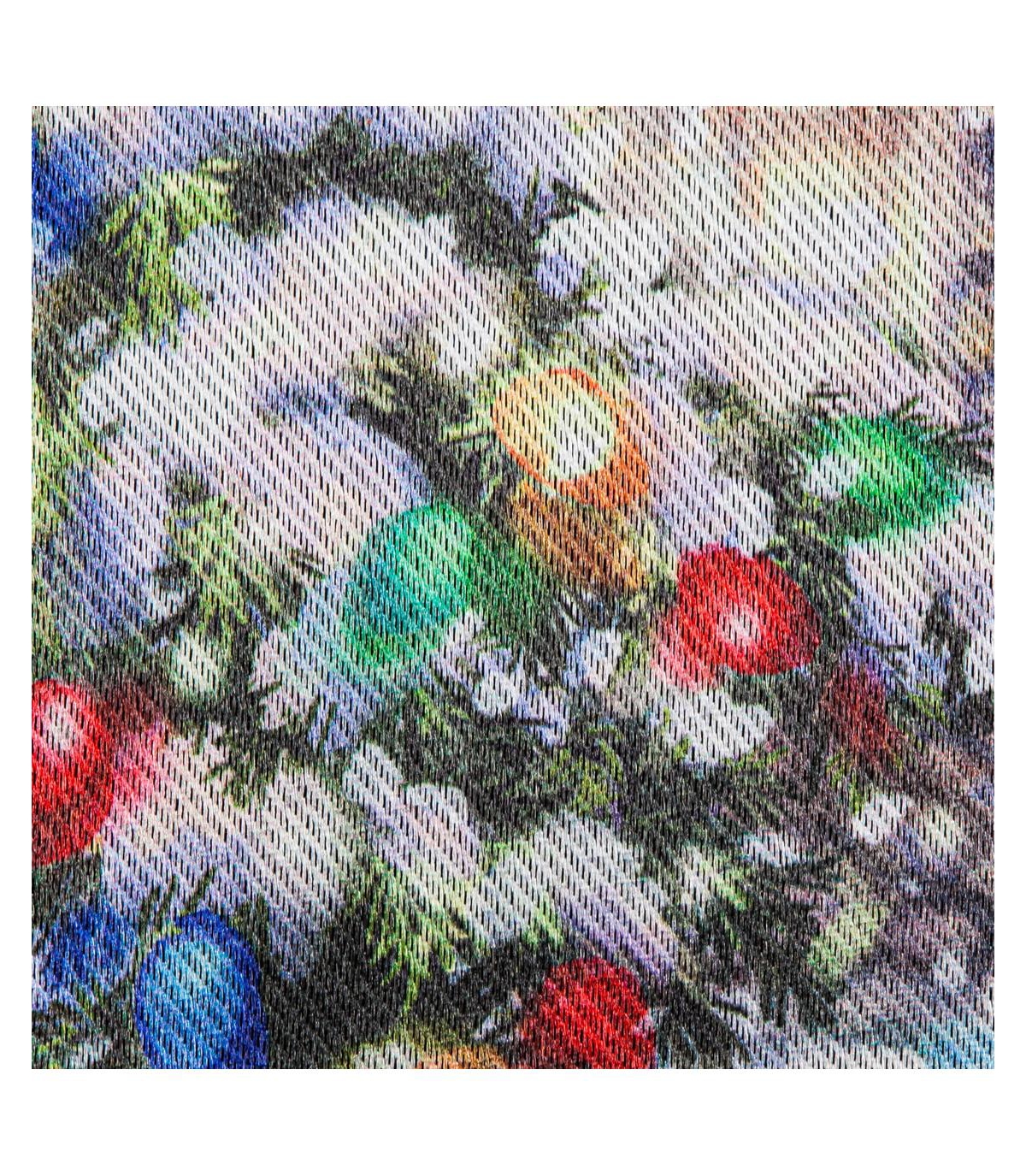 Cottage in the Snow Garden Lustre Flag