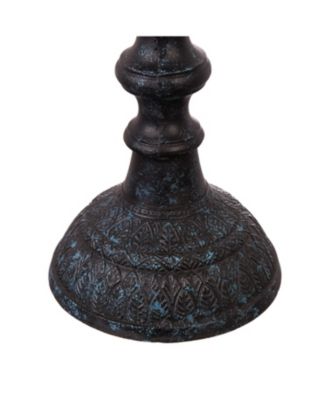 Garden Cast Metal Bird Bath on Pedestal 20 x 19 x 15 Inches