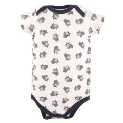 Baby Boys 5Pk of Soft All-in-One Bodysuits