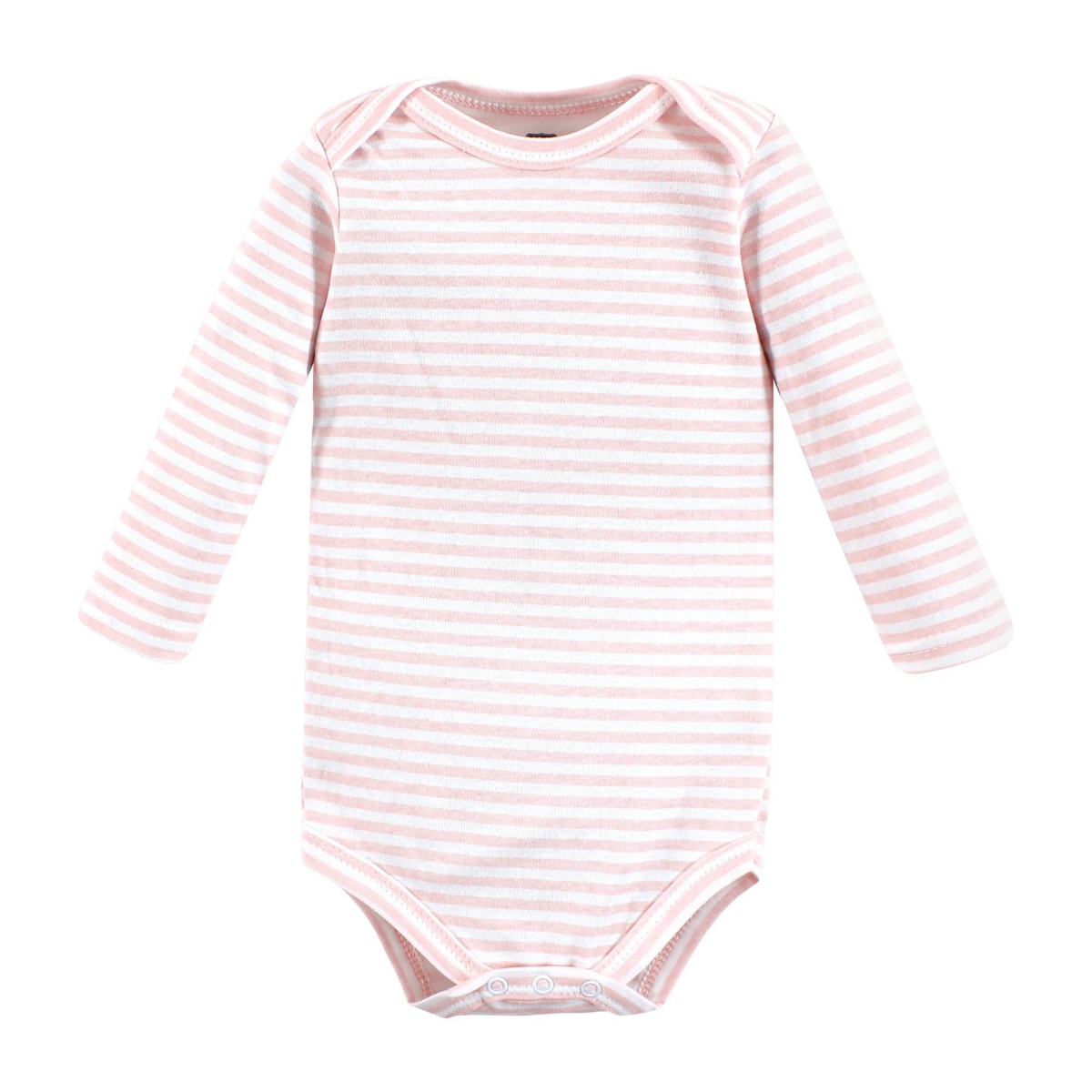 Hudson Baby Baby Girls Cotton Long-Sleeve Bodysuits Penguin, 5-Pack