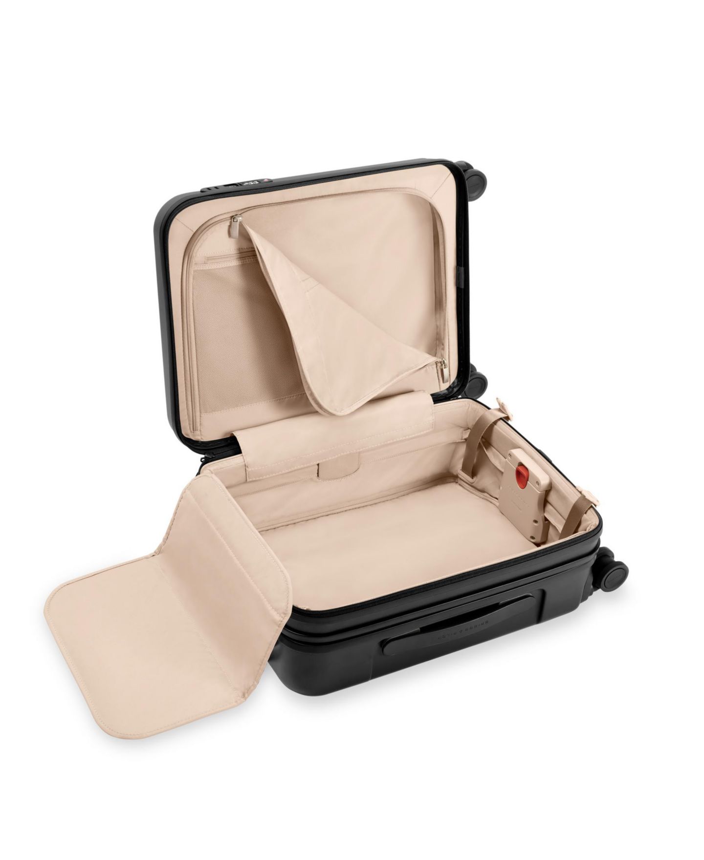 Чемодан Briggs & Riley Sympatico 3.0 Global Carry-On Expandable Spinner, цвет: Чёрный — фото 3