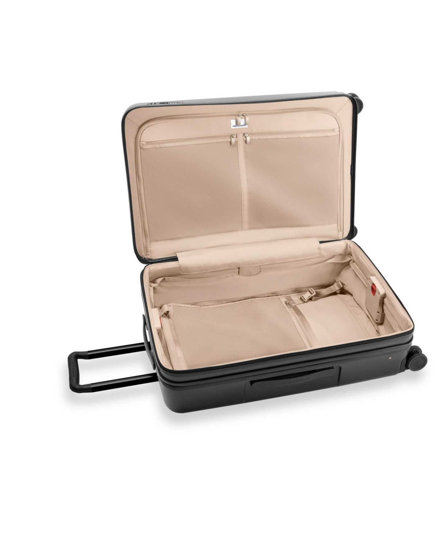Чемодан Briggs & Riley Sympatico 3.0 Large Expandable Spinner, цвет: Чёрный — фото 2