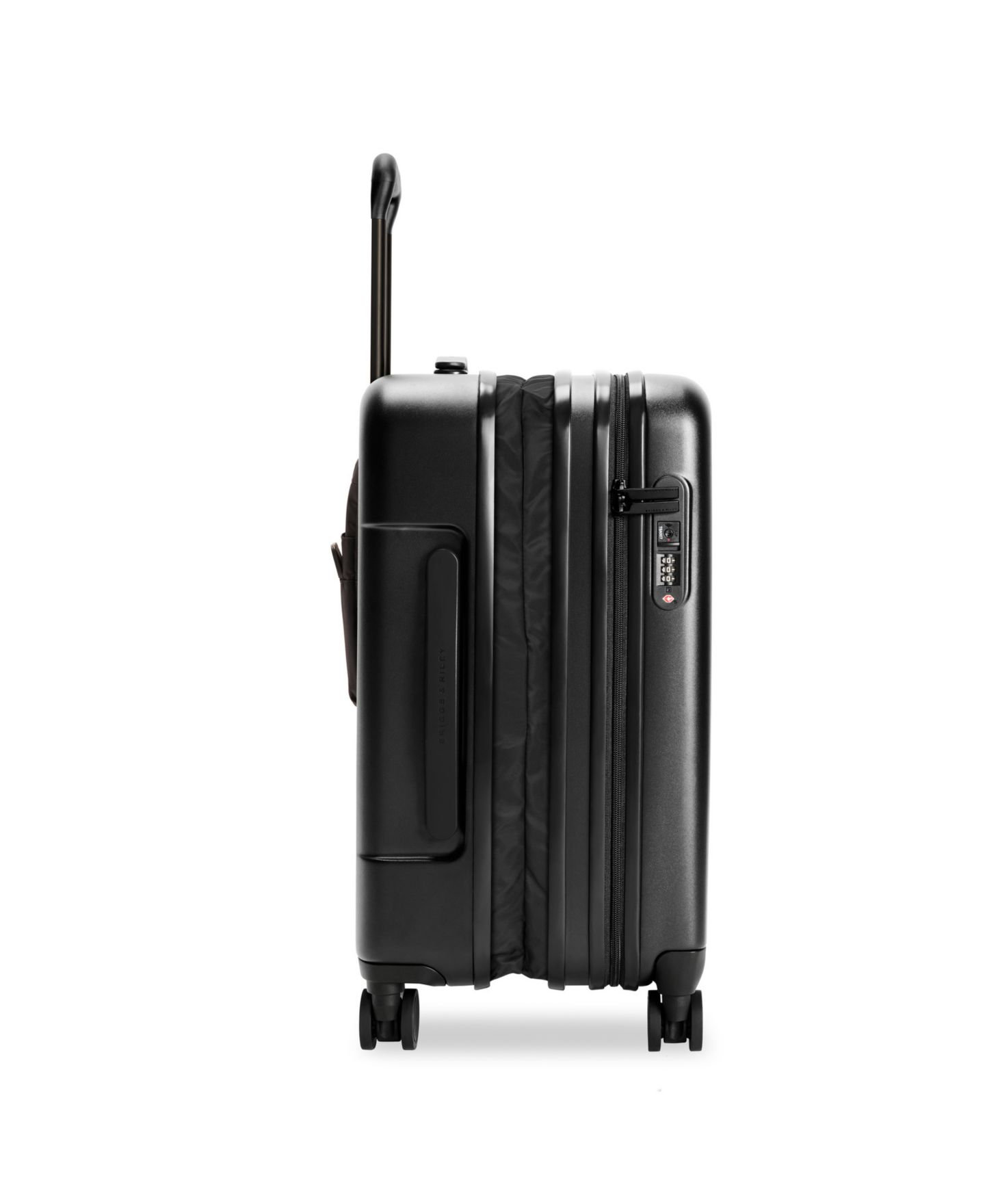 Чемодан Briggs & Riley Sympatico 3.0 Essential Carry-On Expandable Spinner, цвет: Чёрный — фото 9