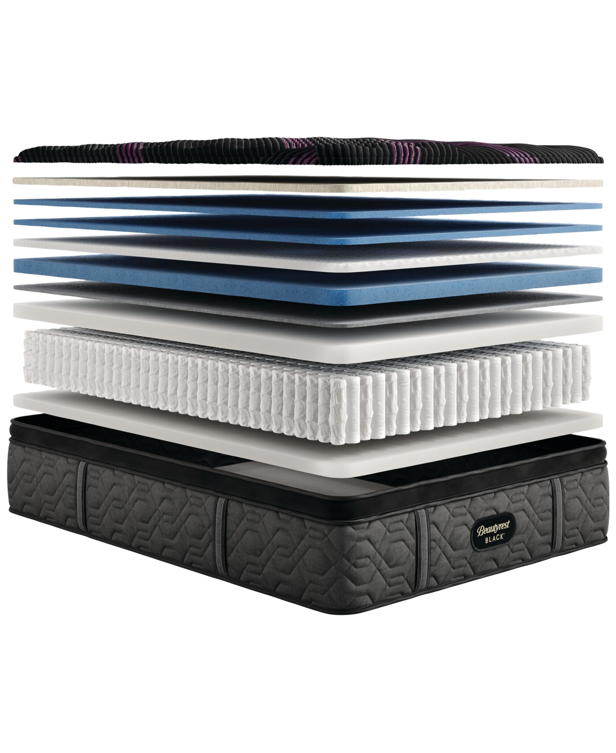 Beautyrest Black Series Two 16.5" Medium Pillowtop Mattress In No Color