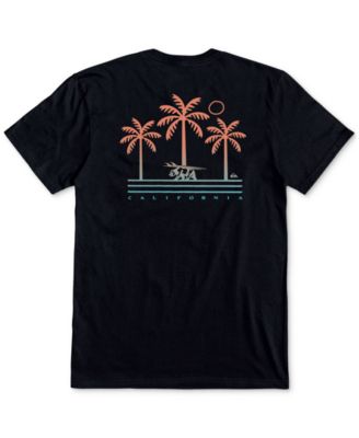 Quiksilver - Men's Ca Bear Country Regular-Fit Logo Graphic T-Shirt