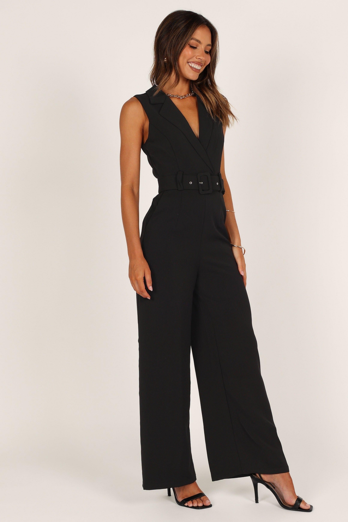 Petal and Pup Women's Sienna Belted Jumpsuit