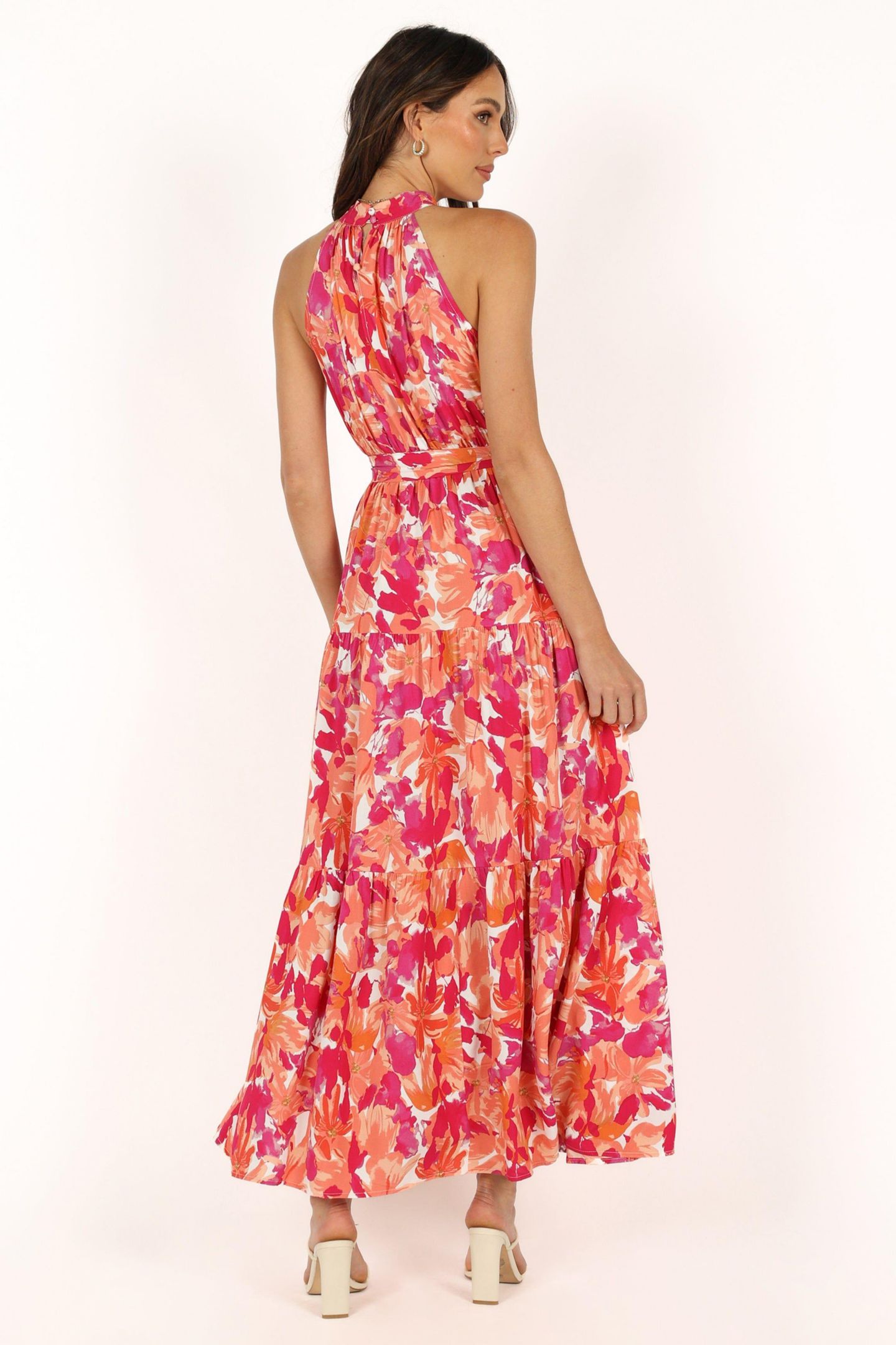 Женское платье Petal and Pup Caroline Maxi, цвет: Красный оранжевый — фото 6