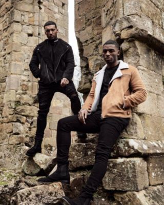 Men's Imperial Sherpa Biker Jacket