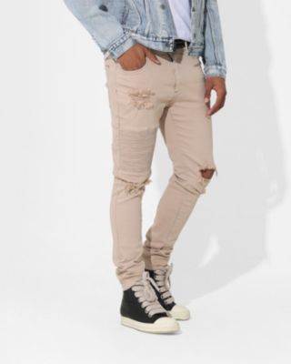 Men's Index Distressed Biker Jeans
