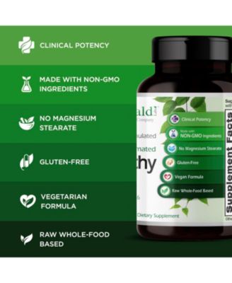 B-Healthy - With L-5 Methyltetrahydrofolate (5-MTHF) Coenzymated Folic Acid as Folate for Energy, Stress, Cognitive and Immune Support - 120 Vegetable Capsules