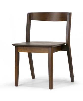 29.53" Astor Rubberwood Dining Chair, Set of 2