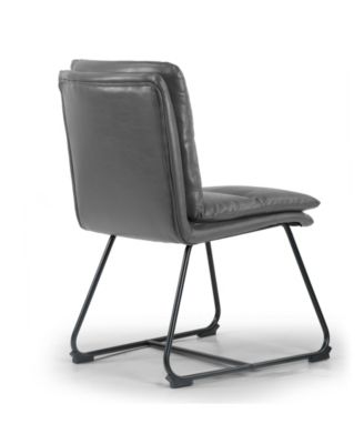 33" Aulani Iron, Polyester Dining Chair, Set of 2