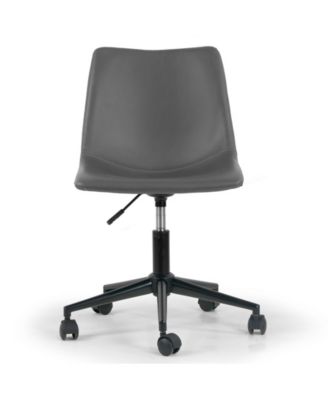 34" Adan Polyester, Metal Task Chair