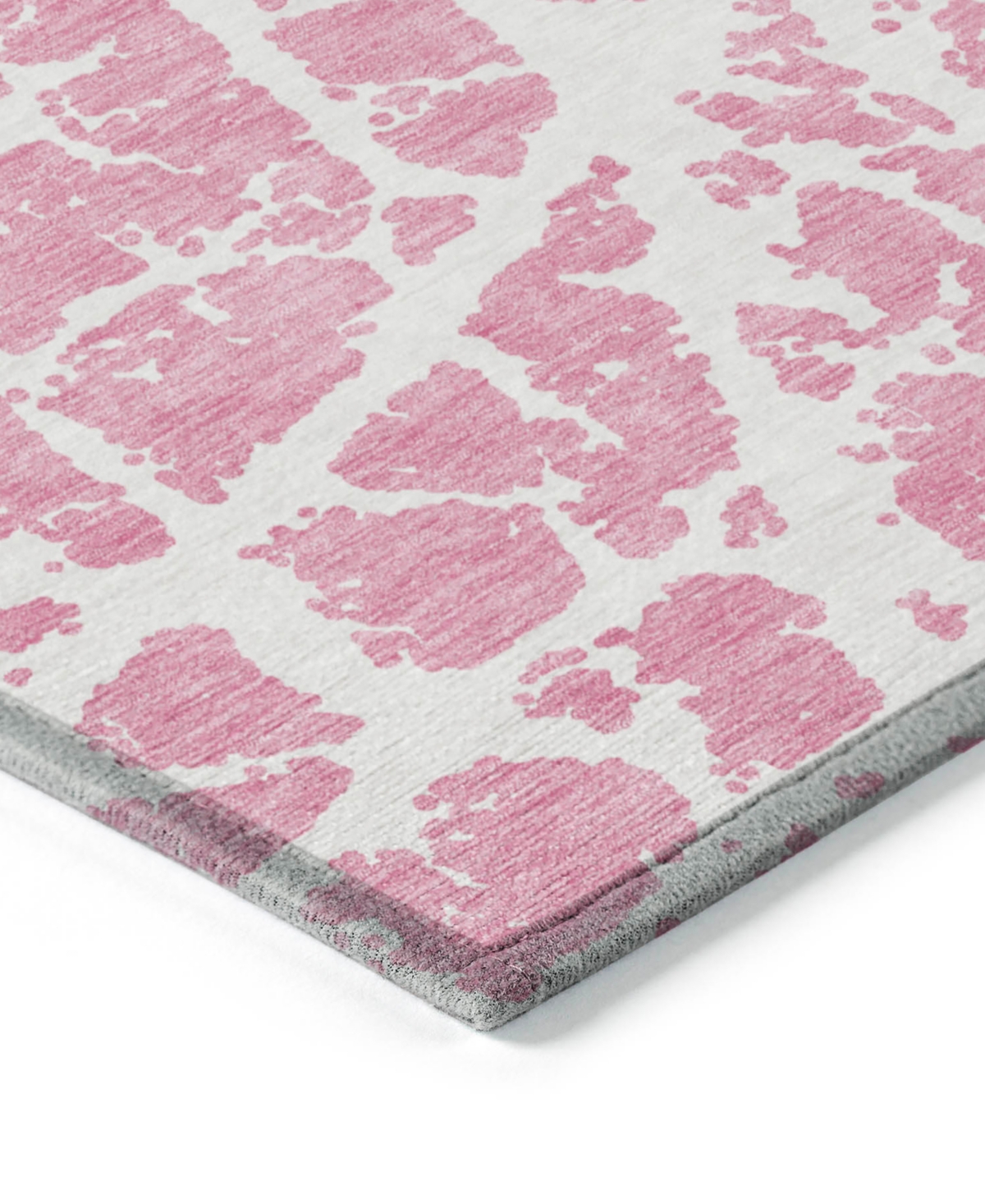 Addison Chantille Machine Washable Acn501 3'x5' Area Rug In Pink