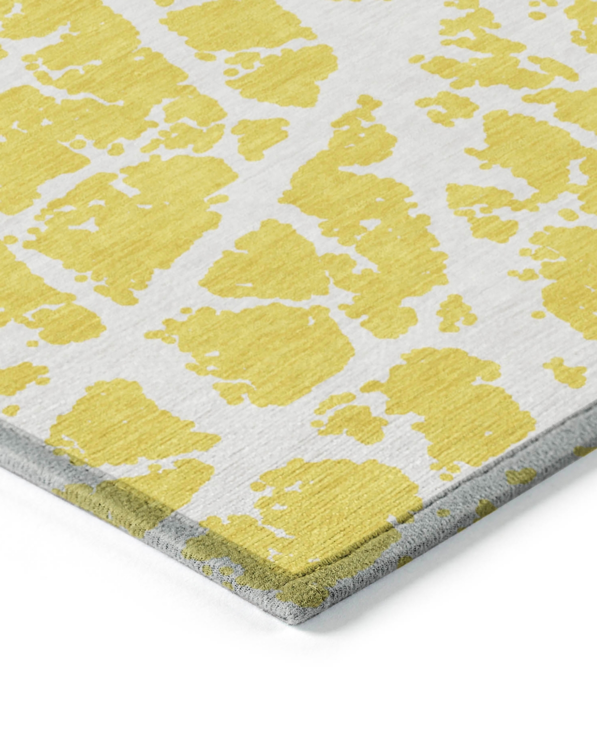 Addison Chantille Machine Washable Acn501 2'6x3'10 Area Rug In Yellow