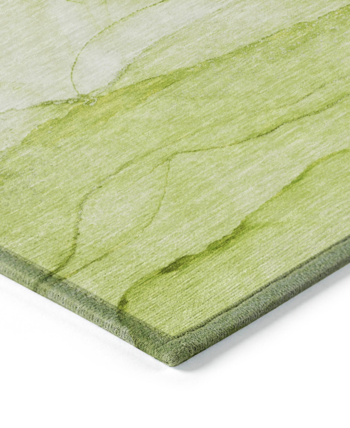 Addison Chantille Machine Washable Acn507 2'3x7'6 Runner Area Rug In Green